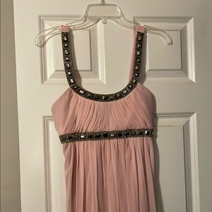 City Studio Pink Embellished Prom Dress